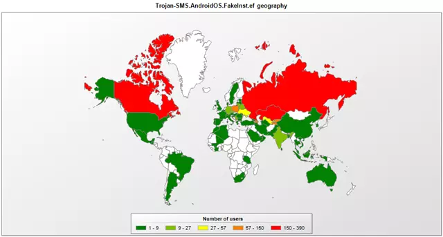 Kaspersky Lab detecta troyano SMS en América Latina