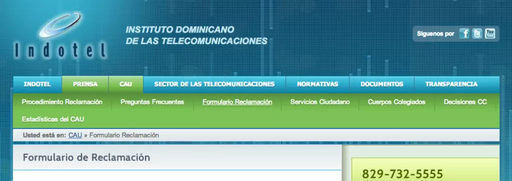 quejas por telecomunicaciones en republica dominicana