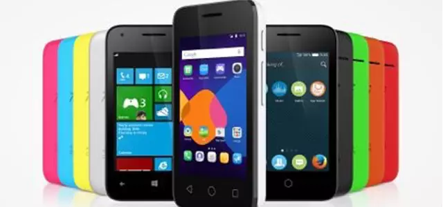 Alcatel OneTouch con Smartphones compatibles con diferentes OS